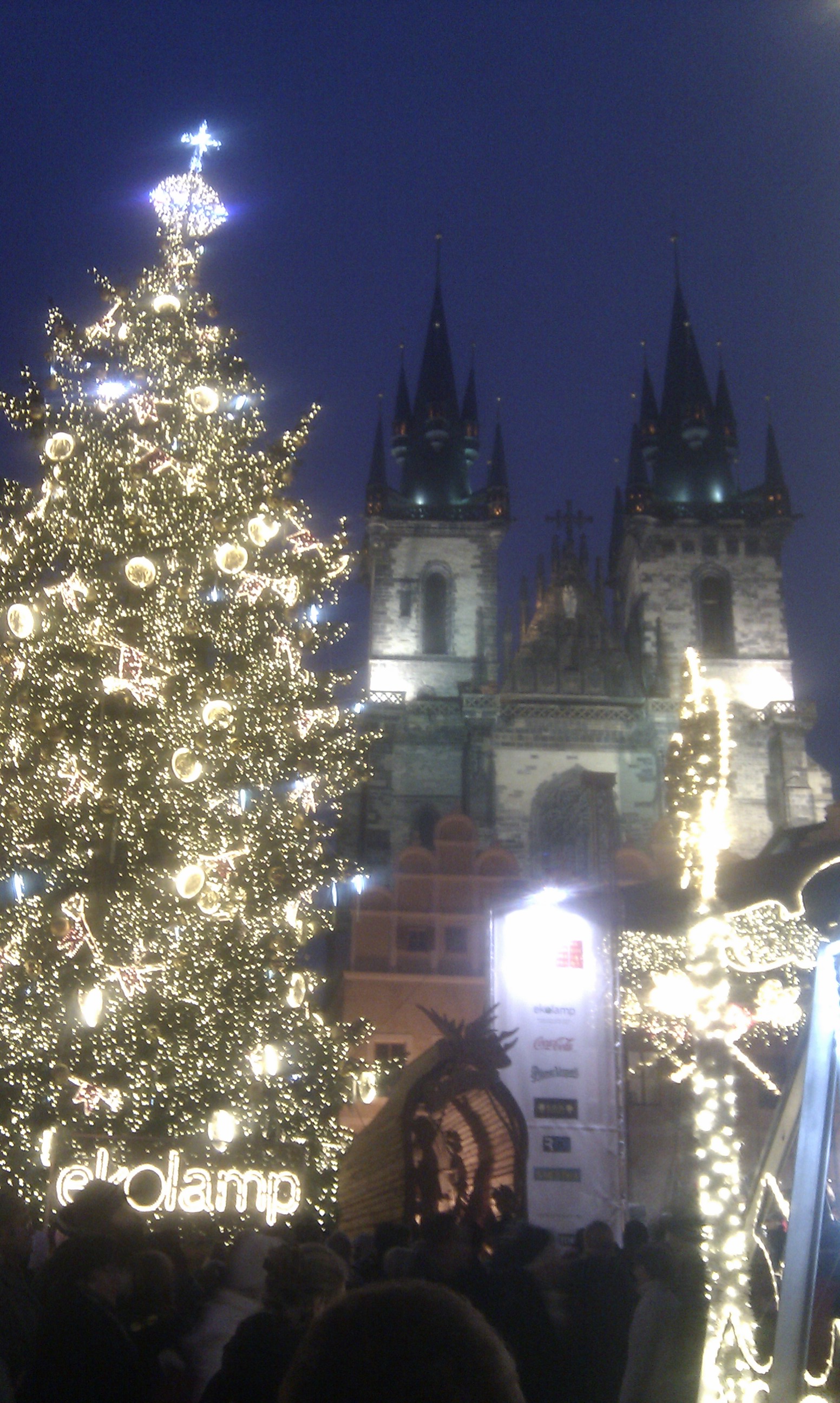 Weihnachtsbaum auf dem Altstadtring
